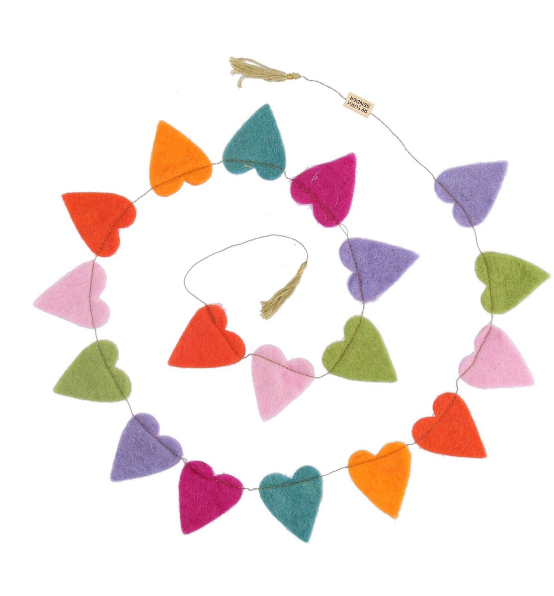 Return to Sender | Slinger van Vilt Hartjes - 1 Meter